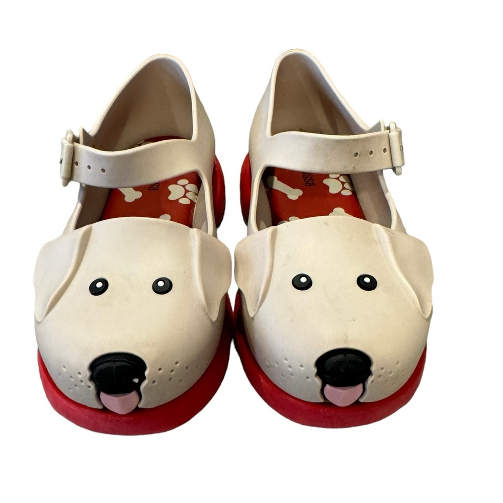 Mini Melissa Girls Size 10 Dog Puppy Mary Jane Shoe